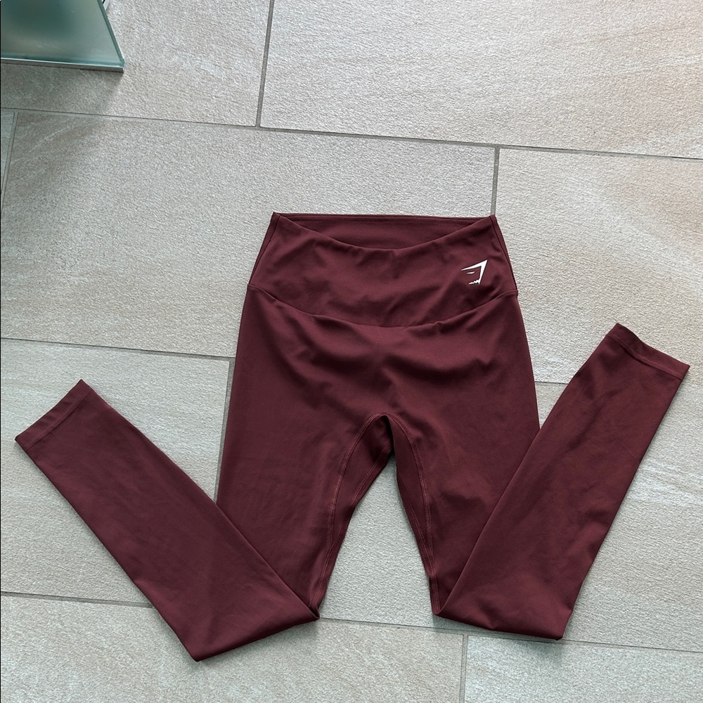Gymshark Burgundy Leggings